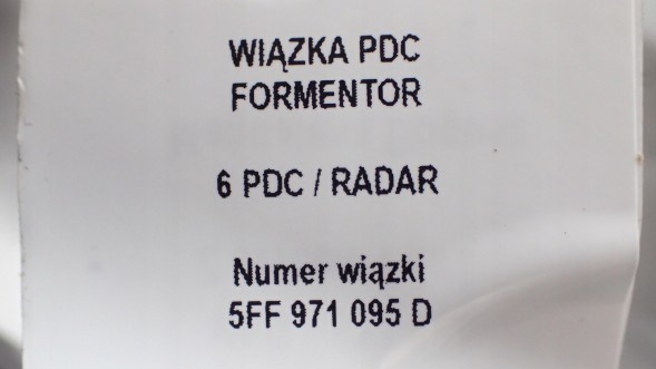 Volkswagen OE CUB5FF0DPSA000 New beam front 6 pdc led radar cupra formentor 5ff971095d