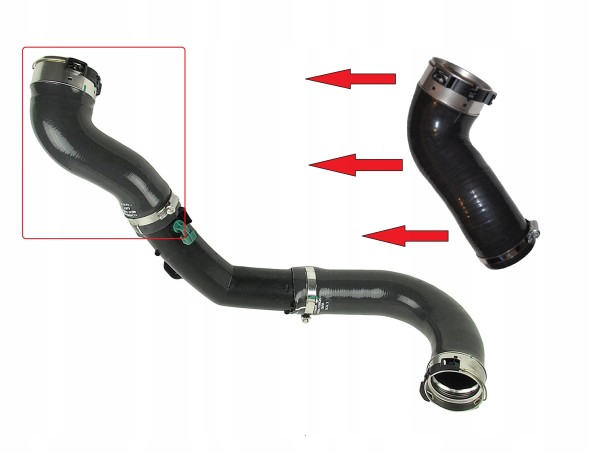 Pagum  Pipe hose for turbo air manifold nissan nv400 2.3 dci 1124090