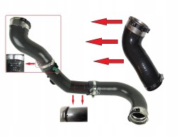 Pagum Pipe hose for turbo air manifold nissan nv400 2.3 dci 1124090
