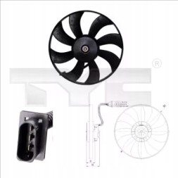 TYC  Tyc polo cooler fan 1.4tdi 01-