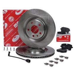 Master-Sport Germany 202202720 Pads + brake discs rear audi a6 c7, a7; porsche macan (95b)