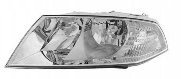 TYC  Headlight lamp left skoda octavia ii 04-12