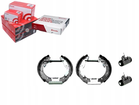 Brembo  Brake shoes renault laguna i megane i megane + collision assistant #34