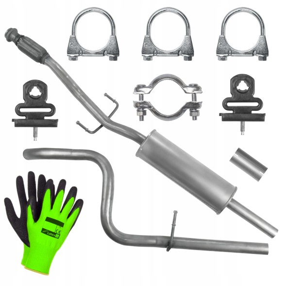 Polmostrów  Center silencer citroen ds3 1 i 09 - 15 1.4 1.6 hatchback freebie