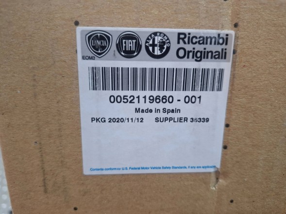 Fiat OE 52119660 Fan 12v 52119660 nemo mpv bipper qubo fiorino 1.4 / 1.3 multijet 08-