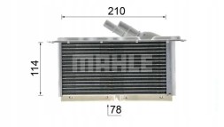 Mahle Intercooler air cooler ci 403 000p mahle