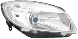 TYC 20-1502-05-2 Headlamp lamp left with electric motor