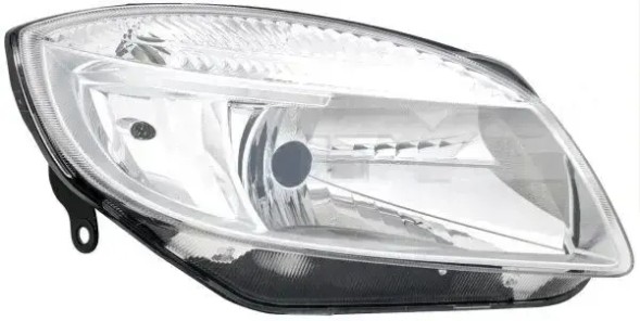 TYC 20-1502-05-2 Headlamp lamp left with electric motor