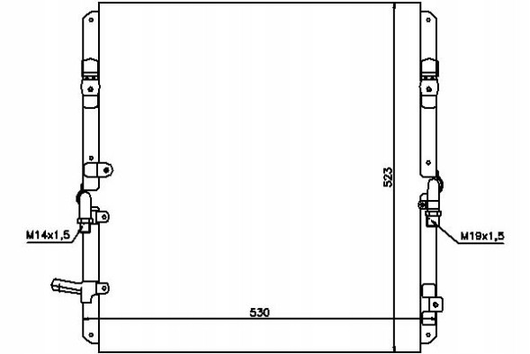 Nissens 86219750 NIS Nis94053 air conditioning cooler toyota land cruise + driver assistant #33