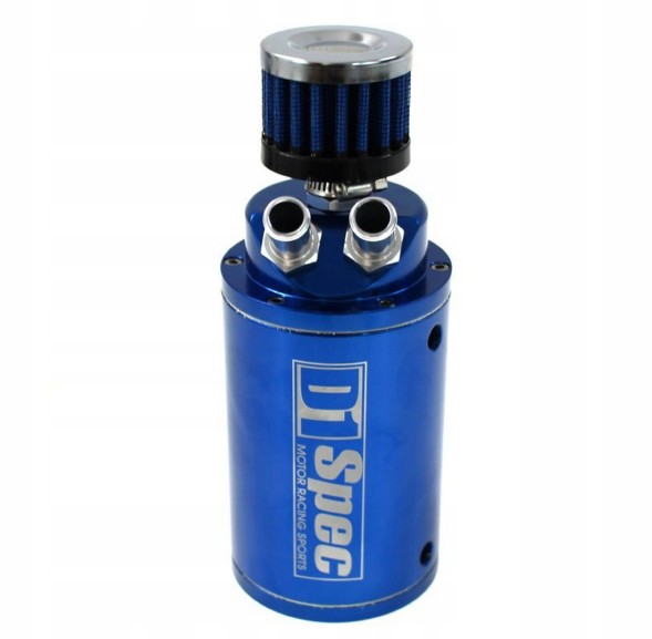 D1 Spec DS-OT-019 D1spec oil catch can 15mm - blue with filter