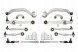 Reinhoch  Reinhoch rh04-0053 front suspension control arm set, pin diameter:...