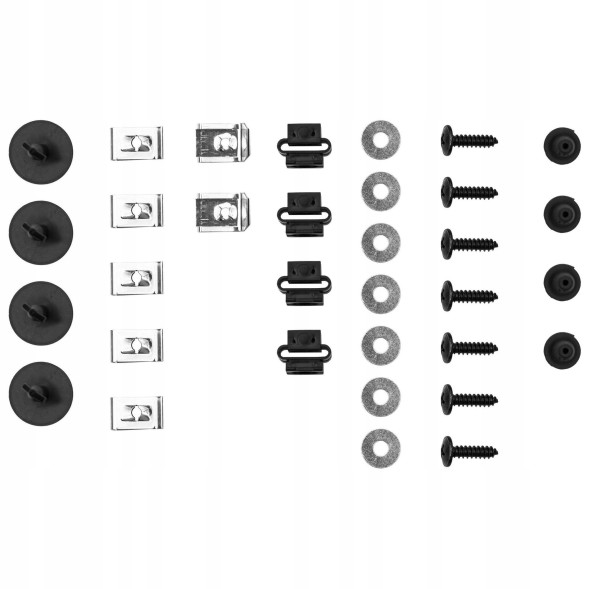 Rezaw-Plast  Engine cover + clips audi a4 i b5 / s4 b5 1994-2001