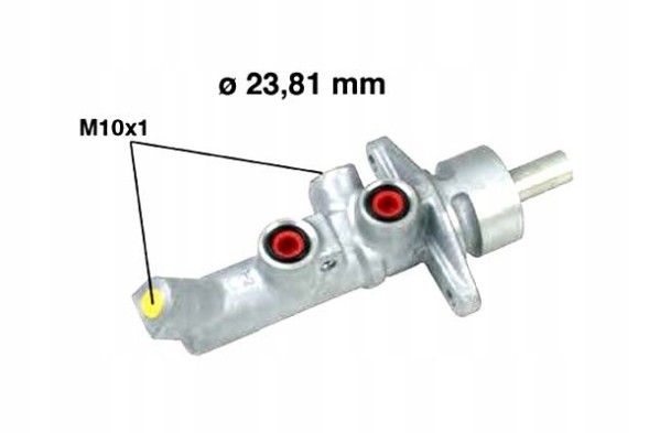 Metelli PRO/05-0647 MET Brake pump toyota avensis 1,6-2,4 03-08 metel + collision assistant #34