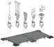 Panduit QB-CONN Handle for connecting quickbuild perforated plates