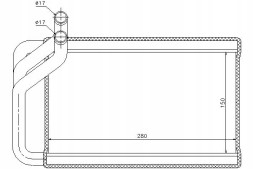 Nissens 77532/NIS Nissens heater (150x280x20) kia carnival iii + driver assistant #28