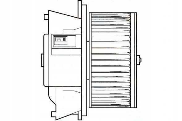 Behr Hella Service 8EW 351 039-321 BRH/BOX Behr hella fan blower fiat doblo cargo 1 + driver's essential #32