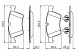 Bosch 0 986 494 427/BOS Bosch set of brake pads front mercedes gl (x164 + driver assistant #28