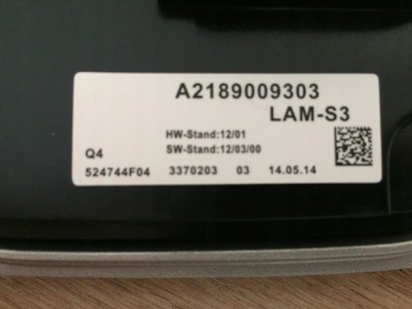 WOLLER  Led drl daytime driving xenon for mercedes gla x156 w156 a2189009303 lam-s3