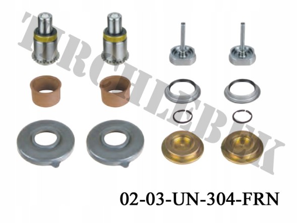 CHINA 20-2431 Set of meritor duco clamp - adjustment / piston l