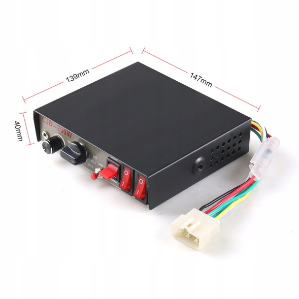 ST PARTS SYRENA MEGAFON SYGNAŁ FANFARA 24V 200W STRAŻ TIR POLICJA KARETKA 9 TONÓW Siren megaphone signal fanfare 24v 200w guard tir police ambulance 9 tons