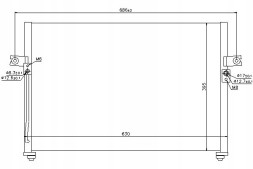 Nissens 94038 NIS/GIFT Air conditioning condenser hyundai h-1 h-1 / starex h1 + driver assistant #31
