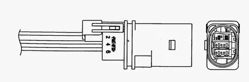 NGK 90532 Regulatory lambda sensor before catalyst 90532