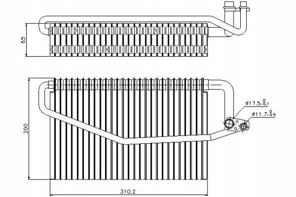 Nissens NIS92245(iMOTO) Air conditioning evaporator mercedes c (cl203) c t-mode + driver's essential #37