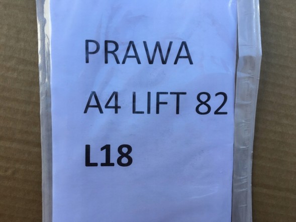 WOLLER  Lampshade cover right front for audi a4 b9 8w lift 2019-
