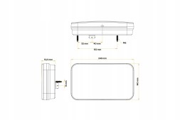 Fristom 15775 Led bayonet rear lamps 6-pin 7 functions left right lamp set rear lamps