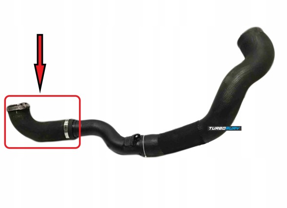 Turborury 2506700034300 Pipe turbo land rover range rover sport 3.0 tdv6 lr062410 silicone