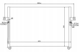 Nissens  Air conditioning condenser hyundai h-1 h-1 / starex h1 + collision assistant #34