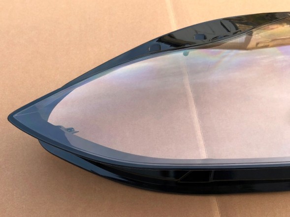 WOLLER  Lampshade glass headlight left front for tesla 3 2021-2023 lift