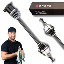 BRV  Half axle right audi a4 (8ec b7) 1.8 t 2.0 tfsi 3.0 4.2 rs4 s4 manual new