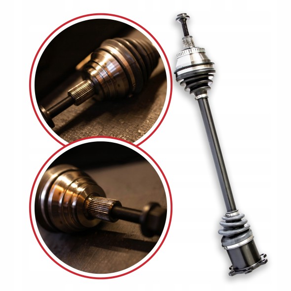 BRV  Half axle right audi a4 (8ec b7) 1.8 t 2.0 tfsi 3.0 4.2 rs4 s4 manual new