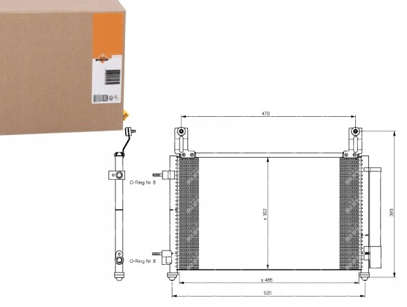 NRF 35796 NRF/GIFT Chevrolet spark 05- nrf + driver assistant #31