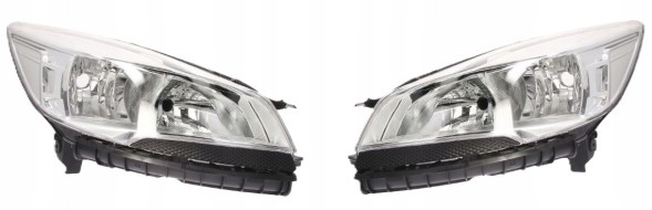 DParts  Reflector lamp shade glass lamp - ford kuga mk2 12-16 left