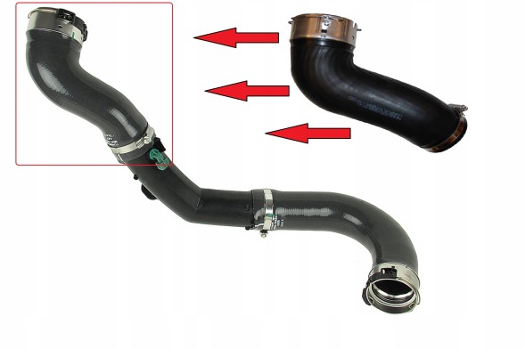 Pagum 144600588R, 1124090 Pipe turbo air hose for throttle renault master 2.3 dci 144600588r