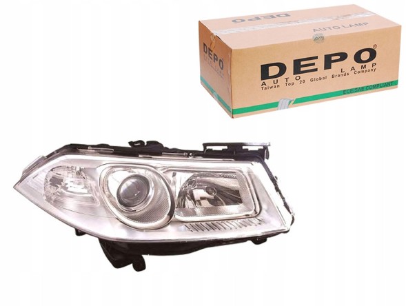 Depo  Headlamp renault megane ii h1 h7 w5w py21w 02- pr