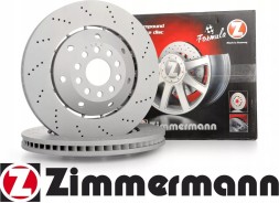 Zimmermann  2X zimmermann 100.3375.70 brake disc front for vw touareg (cr7) 400mm