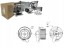 Nissens  Blower fan nissens 28302408 a0028304008 2 + driver's kit #3