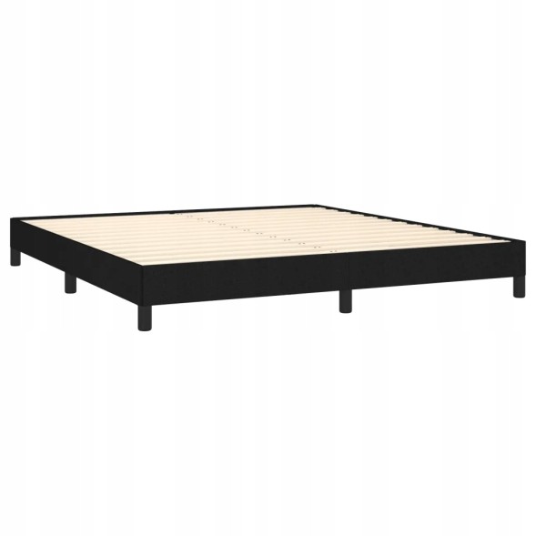 Kale 346730 Vidaxl bed frame, black, 160 x 200 cm, fabric upholstered