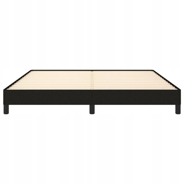 Kale 346730 Vidaxl bed frame, black, 160 x 200 cm, fabric upholstered
