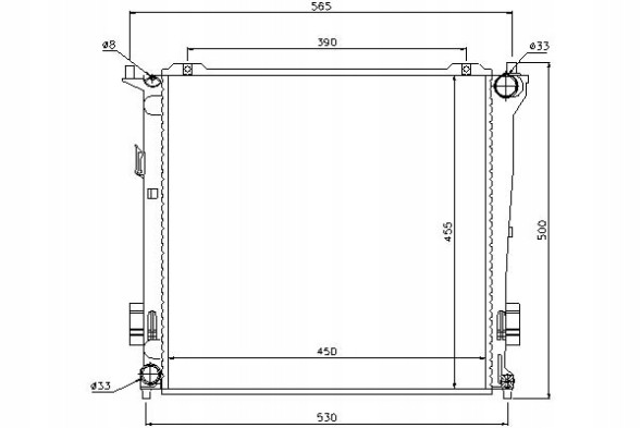 Nissens NIS67077(iMOTO) Hyundai i30 kia cee'd pro cee'd engine cooler + driver's essential #37