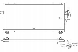 Nissens 108793459 NIS Nis94357 air conditioning cooler mitsubishi colt v, + driver assistant #33