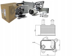 Nissens  Oil cooler opel combo tour combo/minivan cors + collision assistant #34