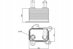 Nissens  Oil cooler opel combo tour combo/minivan cors + collision assistant #34