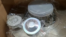 Bosch  0986479015 Brake disc mercedes w415 renault kangoo bosch new