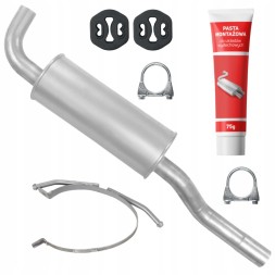 Ferroz  Center silencer for volvo 940 944 945 90 - 98 2.0 2.3 kombi sedan freebie