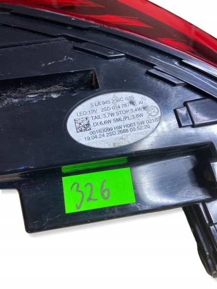 Skoda OE 35LA945208C Skoda enyaq iv rear lamp right crystal lighting led 5la945208c