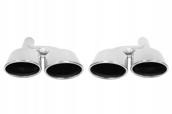 Turboworks TW-TL-410 Silencer tip 126x74mm input 51mm (2 inches) mercedes c63 amg